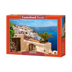Пъзел 2000 ел. Castorland Санторини 200672