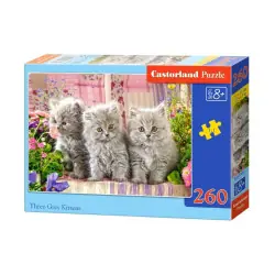 Пъзел 260 ел. Castorland Три сиви котенца 27491