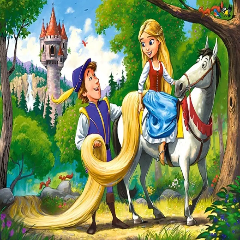 Пъзел 60 ел. Castorland Рапунцел 066124