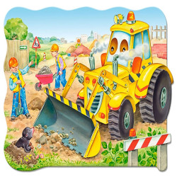 Пъзел 20 ел. Castorland Булдозерче 02139