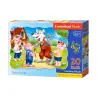 Пъзел 20 ел. Castorland Трите прасенца 02399