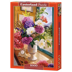 Пъзел 1000 ел. Castorland Ваза с хризантеми 104444