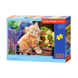 Пъзел 180 ел. Castorland Рижо котенце 018178