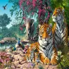 Пъзел 300 ел. Castorland Резерват за тигри 030484